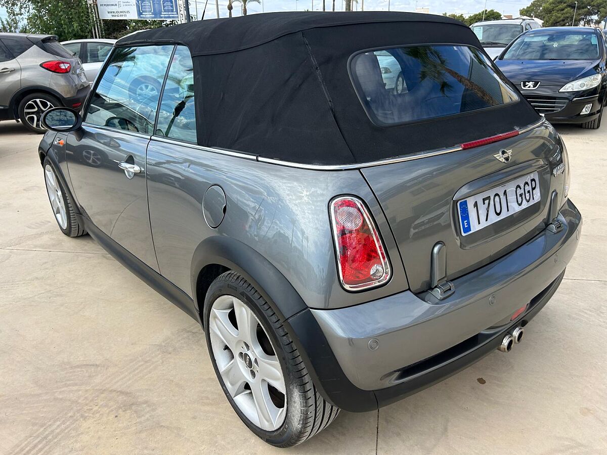 MINI COOPER S CONVERTIBLE 1.6 AUTO SPANISH LHD IN SPAIN 82000 MILES SUPERB 2008